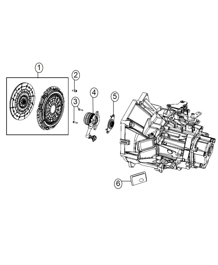 Diagram Clutch Assembly. for your Chrysler