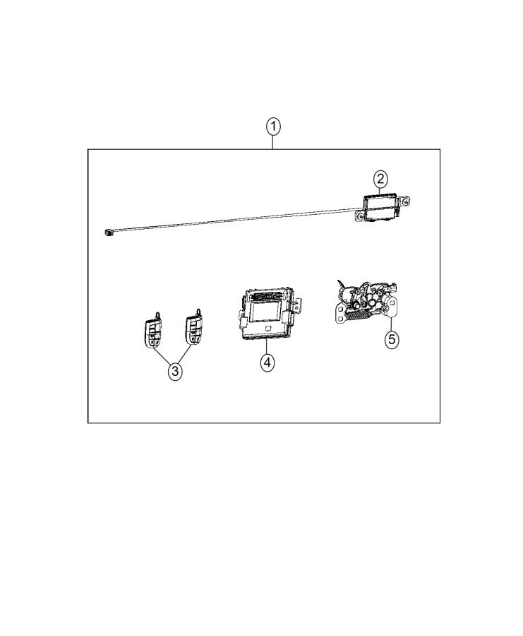 Diagram Remote Start. for your 2017 Jeep Wrangler   