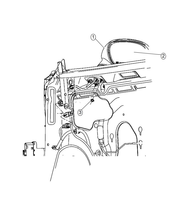 Exterior Mirror. Diagram