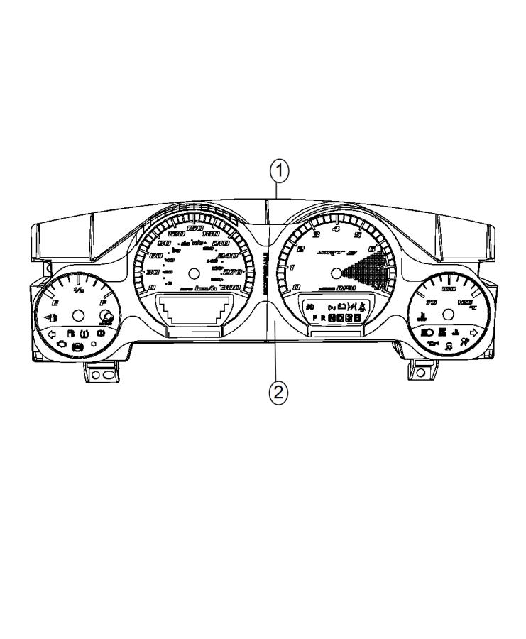 Diagram Instrument Panel Cluster. for your 2001 Chrysler 300  M 