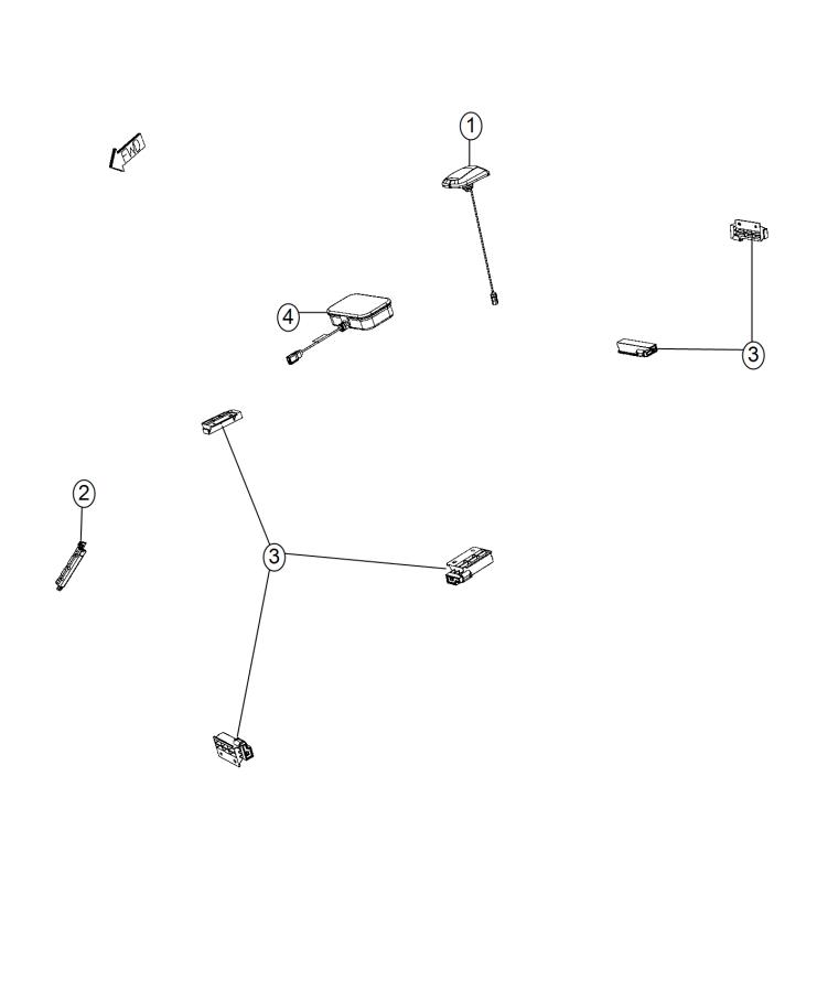 Antennas. Diagram