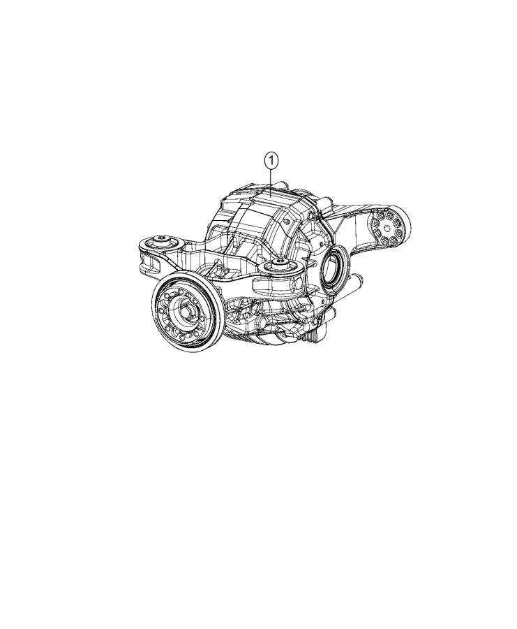 Diagram Axle Assembly. for your Dodge Challenger  