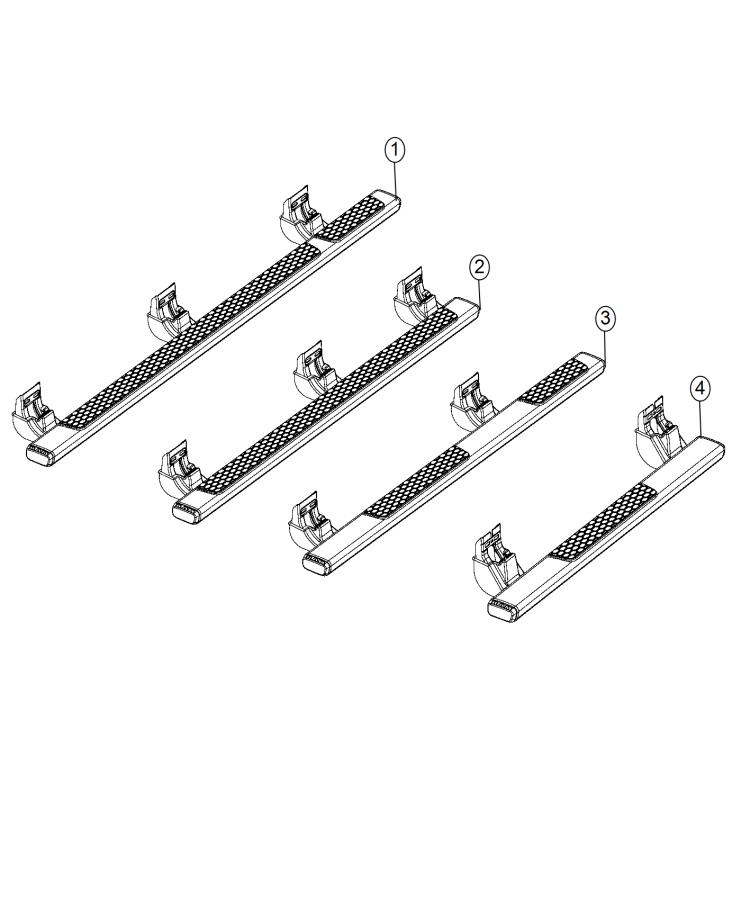 Diagram Step, Body Side. for your Ram 5500  