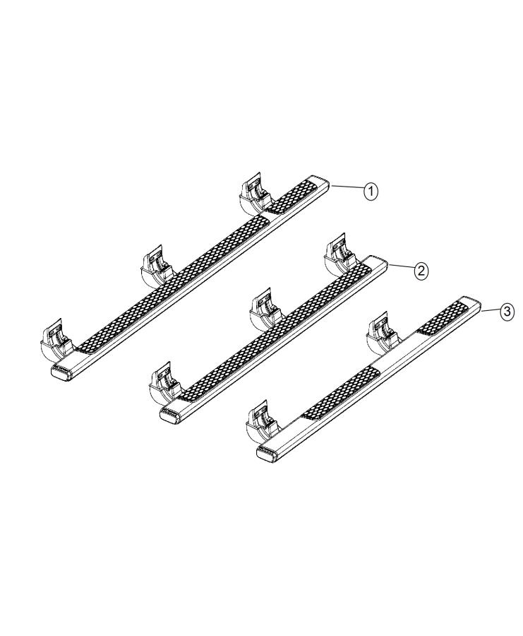 Diagram Step, Body Side. for your Ram 5500  