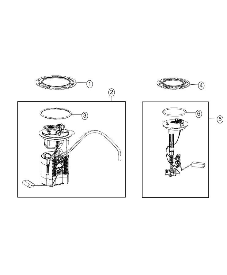 Diagram Fuel Pump Module. for your 2006 Jeep Grand Cherokee   