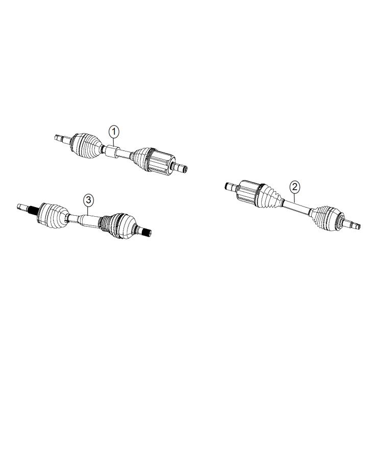 Diagram Shafts, Axle. for your Chrysler 300  M