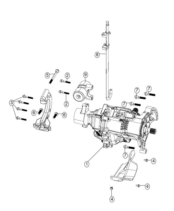 Diagram Power Transfer Unit. for your 2014 Fiat 500L   