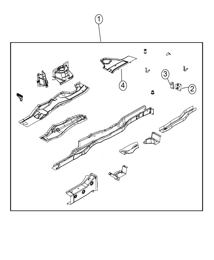 Frame, Rear. Diagram