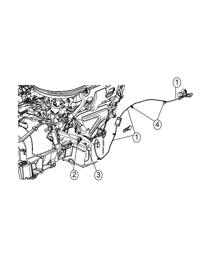 Diagram Engine Cylinder Block Heater 3.6L [3.6L V6 24V VVT Engine]. for your Jeep Grand Cherokee  