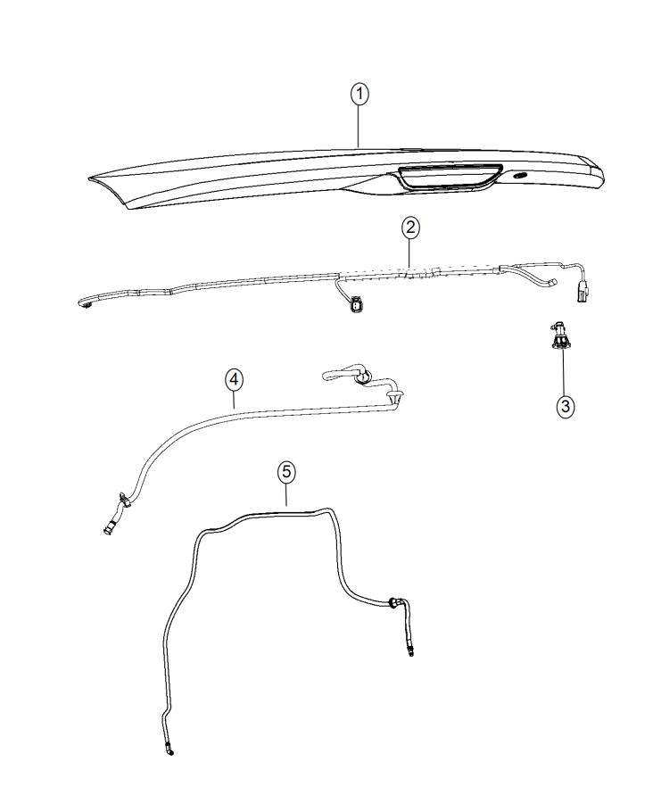 Rear Washer System. Diagram