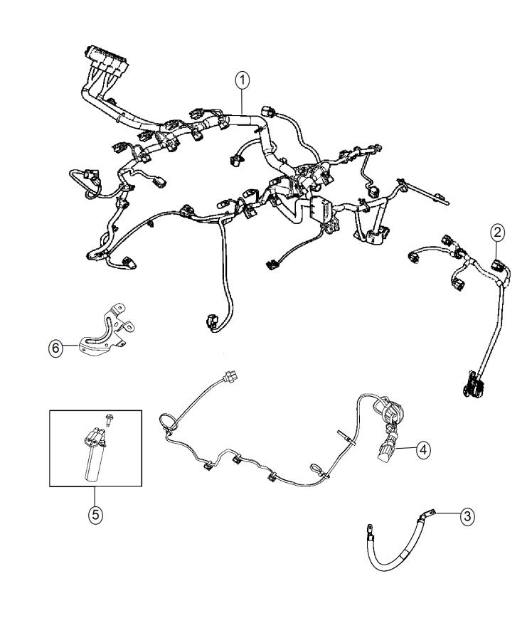 Diagram Wiring, Engine. for your Jeep