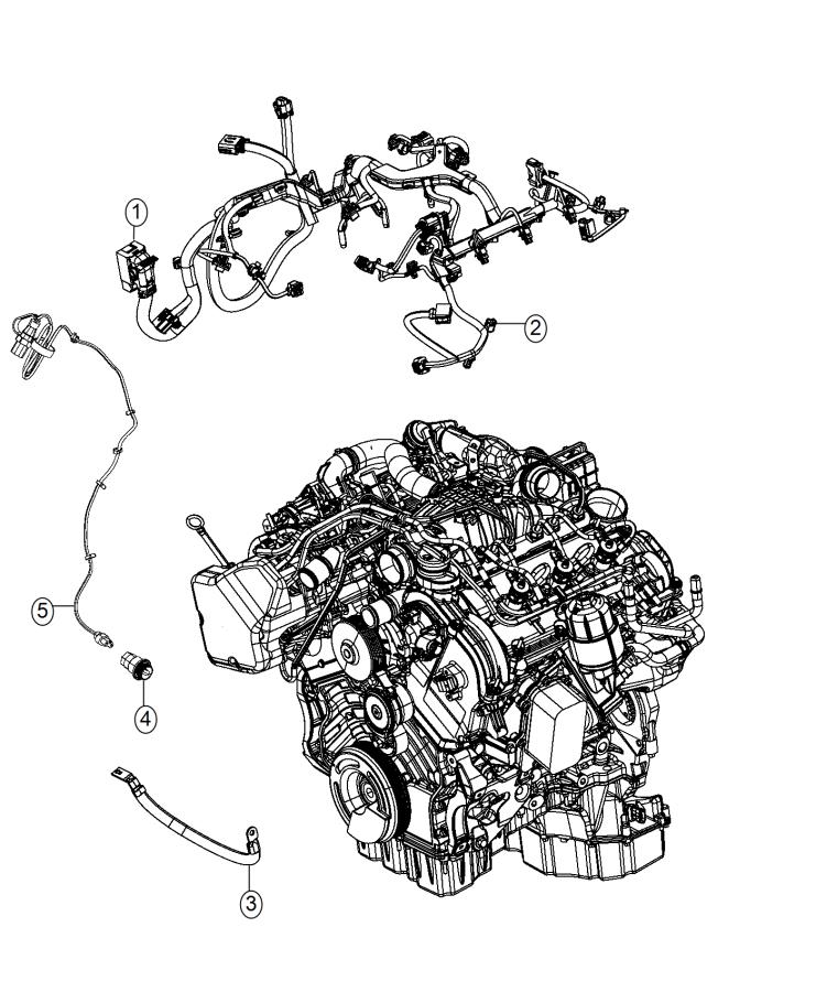 Diagram Wiring, Engine. for your 2021 Ram 1500   