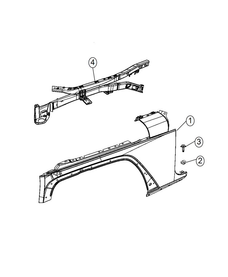 Front Fender. Diagram