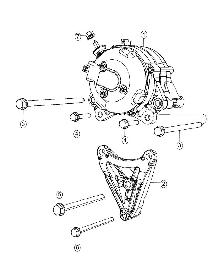 Alternator/Generator. Diagram