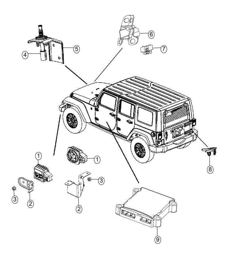 Full size assembly image of Siren Alarm System. (1/1)