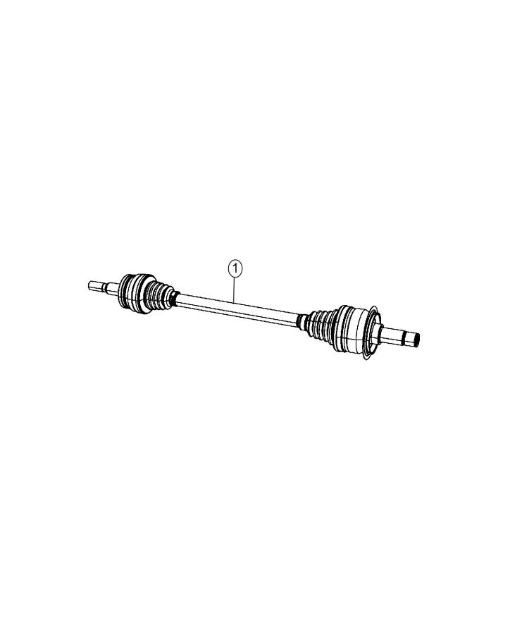 Shafts, Rear Axle. Diagram