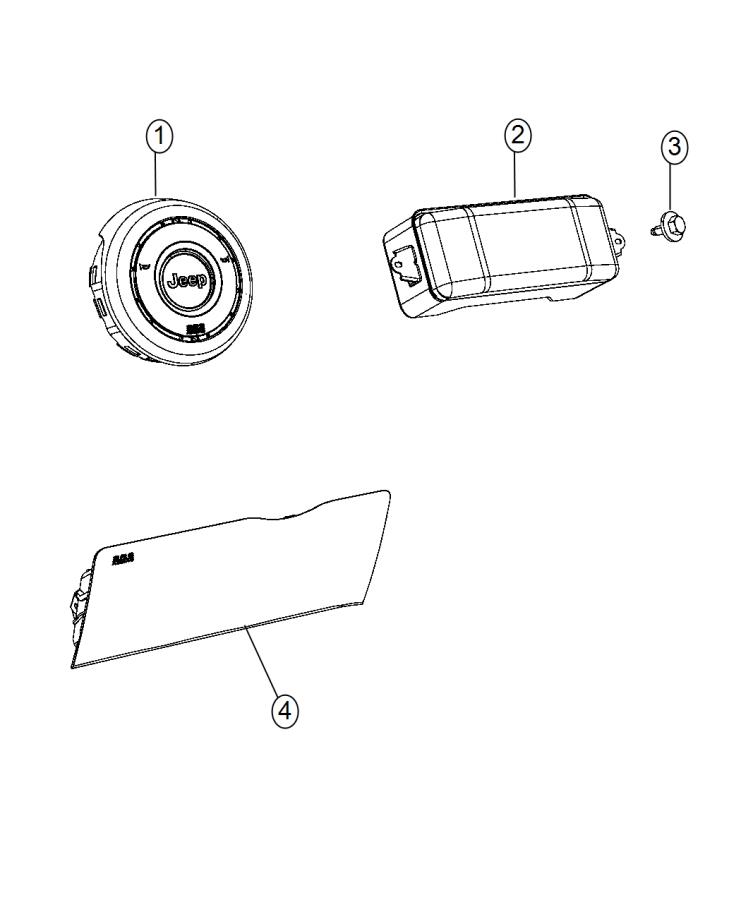 Air Bags Front. Diagram