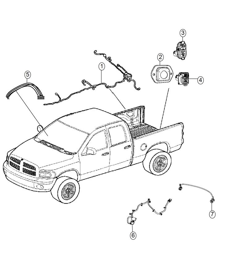 Diagram Wiring, Chassis and Underbody. for your Ram 3500  