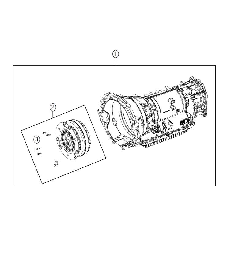 Diagram Transmission / Transaxle Assembly. for your Jeep