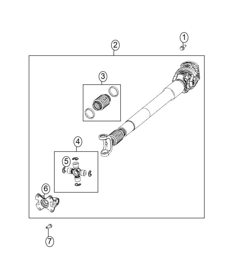 Diagram Shaft, Drive. for your 2002 Chrysler 300  M 