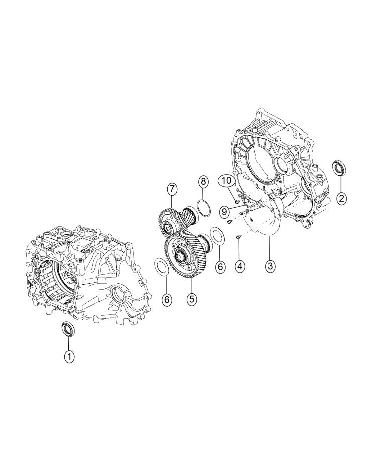 Diagram Differential. for your Jeep Patriot  