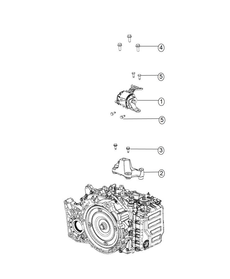 Diagram Mounting Support. for your 2000 Chrysler 300  M 