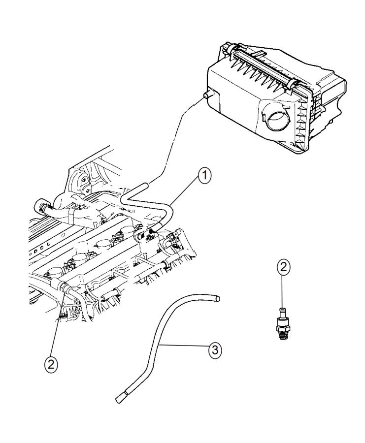 Diagram Crankcase Ventilation 2.0L [2.0L I4 DOHC 16V Dual VVT Engine]. for your 2015 Jeep Patriot   