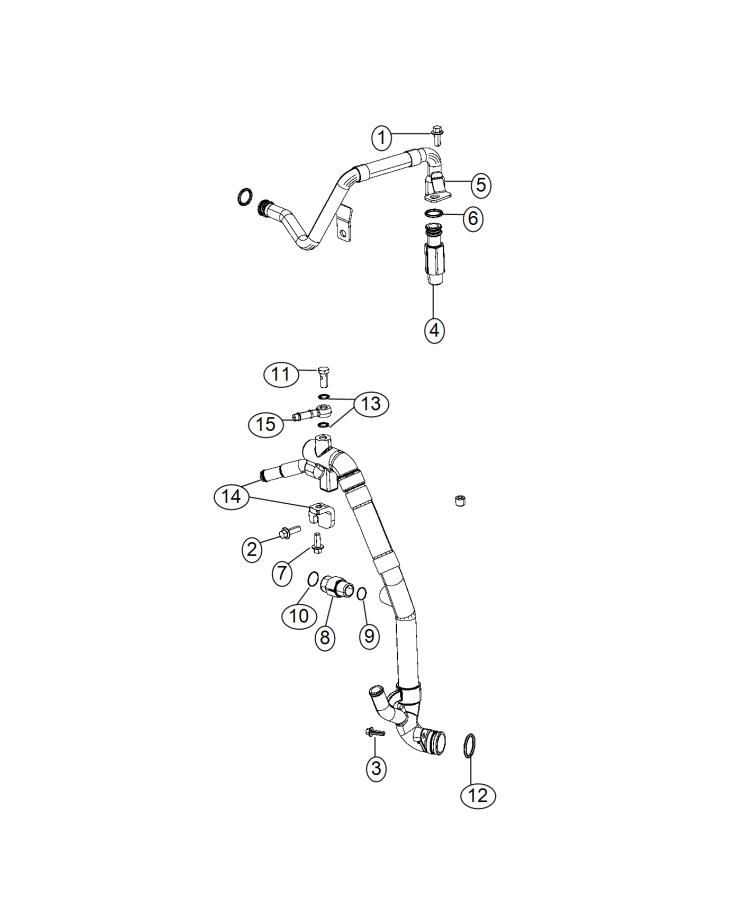 EGR Cooling System. Diagram