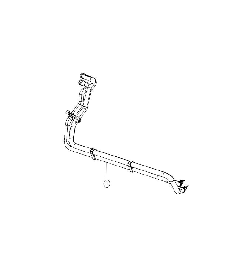 Diagram Heater Plumbing. for your 2019 Dodge Charger   