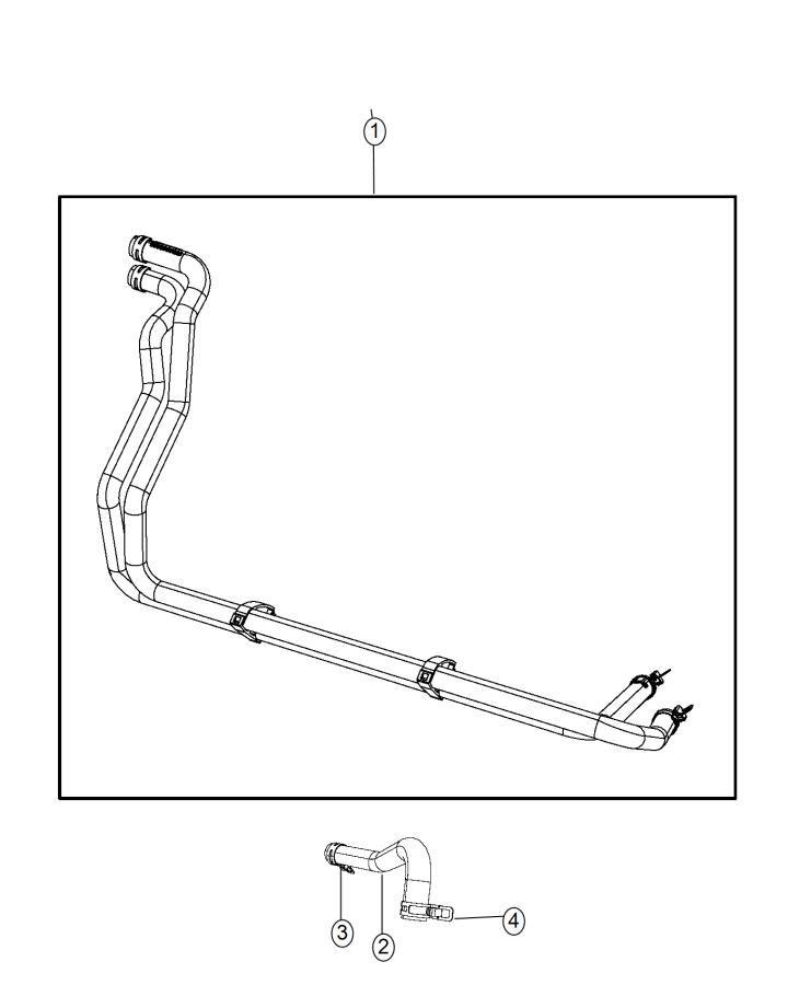 Diagram Heater Plumbing. for your 2019 Dodge Charger   