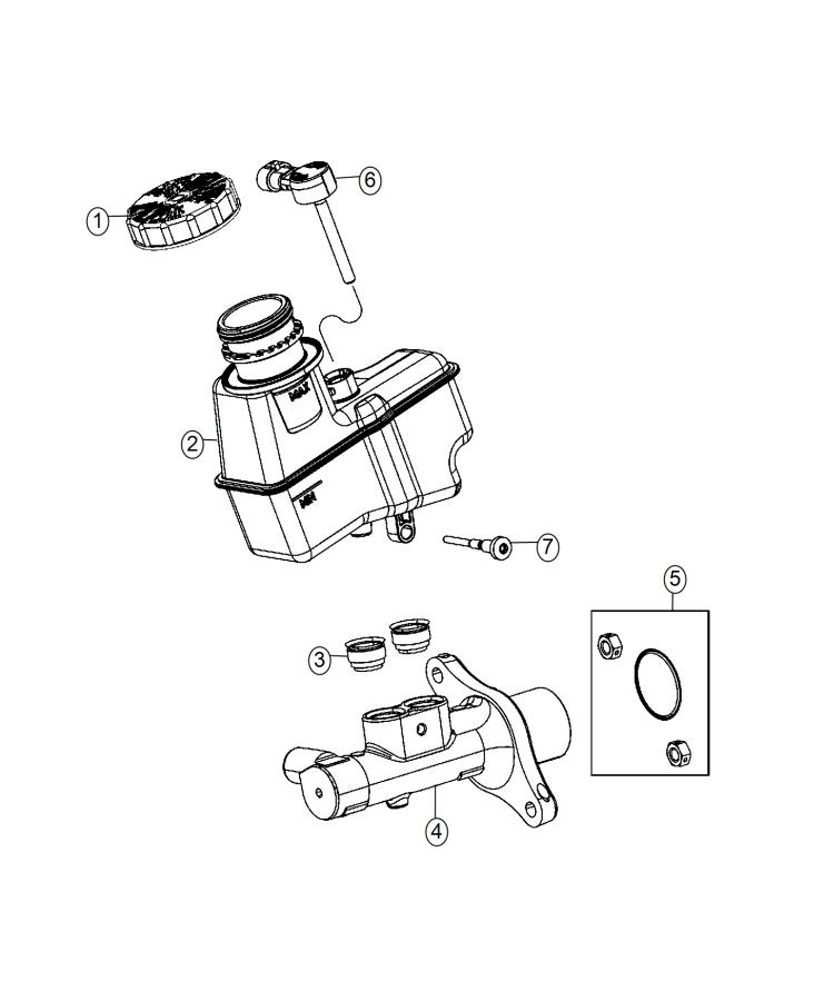 Master Cylinder. Diagram