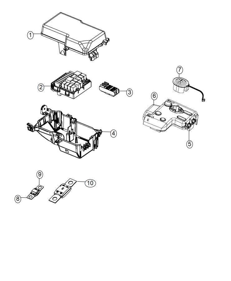 Diagram Power Distribution Center. for your Dodge Dart  