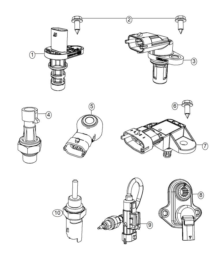 Sensors, Engine. Diagram