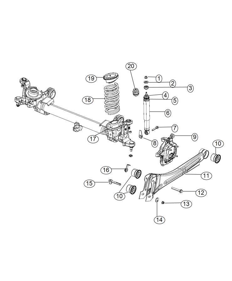 Ram 2500 Isolator. Spring. Upper. [do not use - se - 68268825AA ...