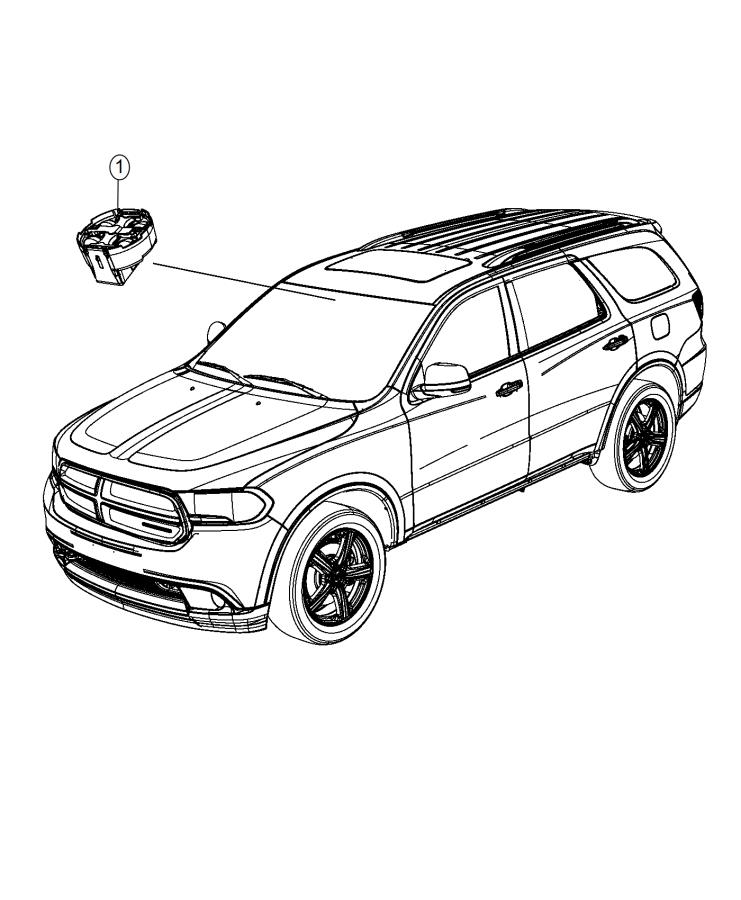 Diagram Modules, Overhead. for your 2004 Chrysler 300  M 