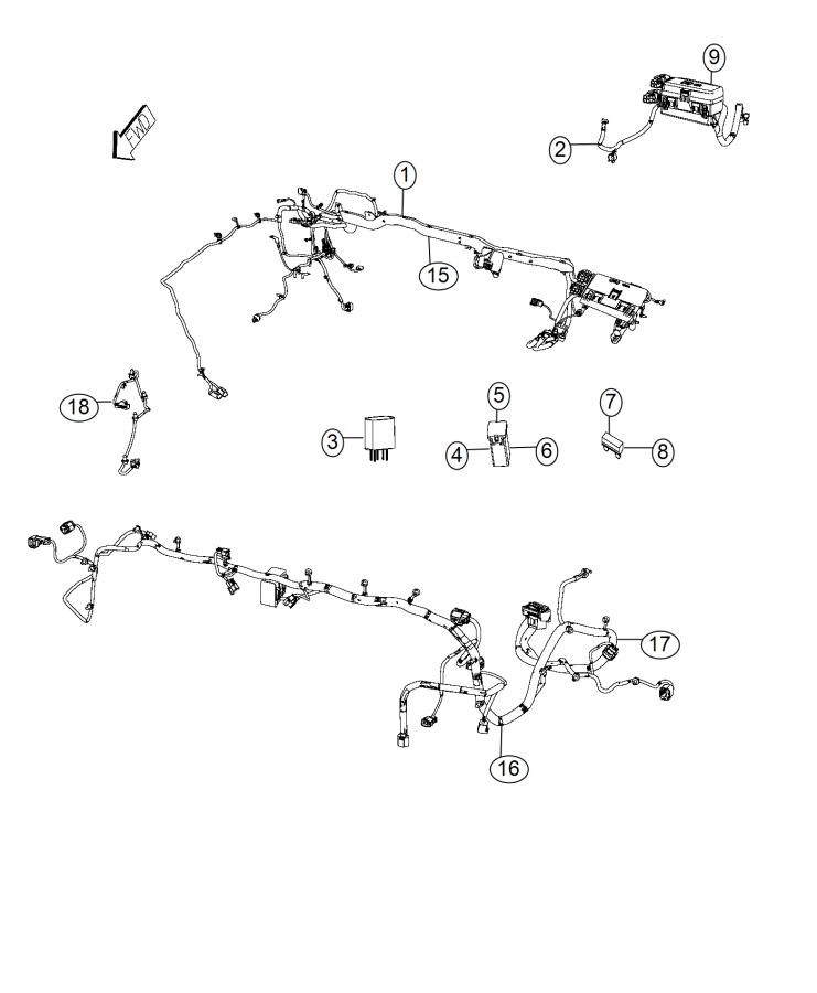 Diagram Wiring, Dash And Front End. for your 2009 Ram 5500   