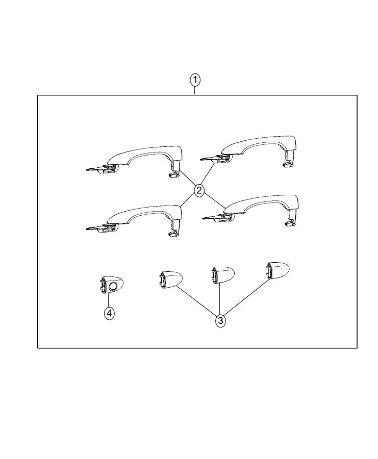 Diagram Decor Kit, Bodyside. for your Dodge