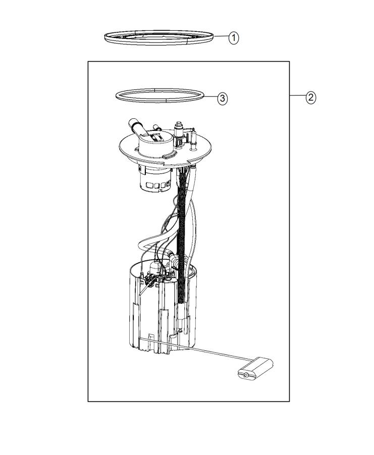 Diagram Fuel Pump Module. for your 2003 Chrysler 300  M 