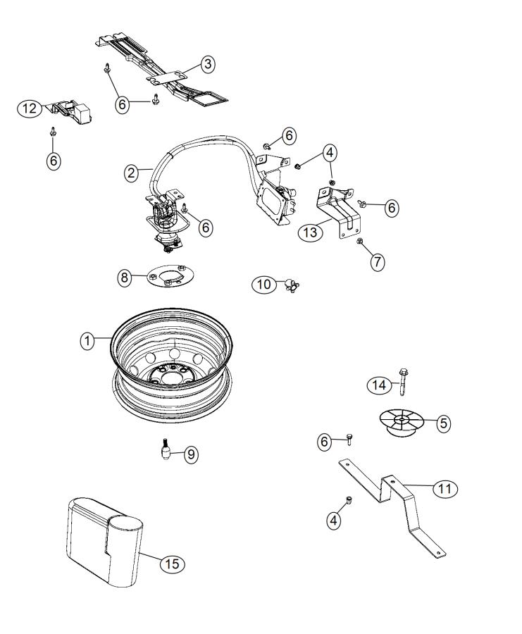 Wheel Spare. Diagram