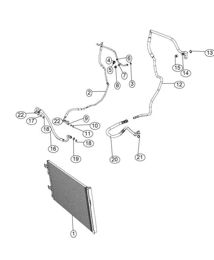 A/C Plumbing. Diagram