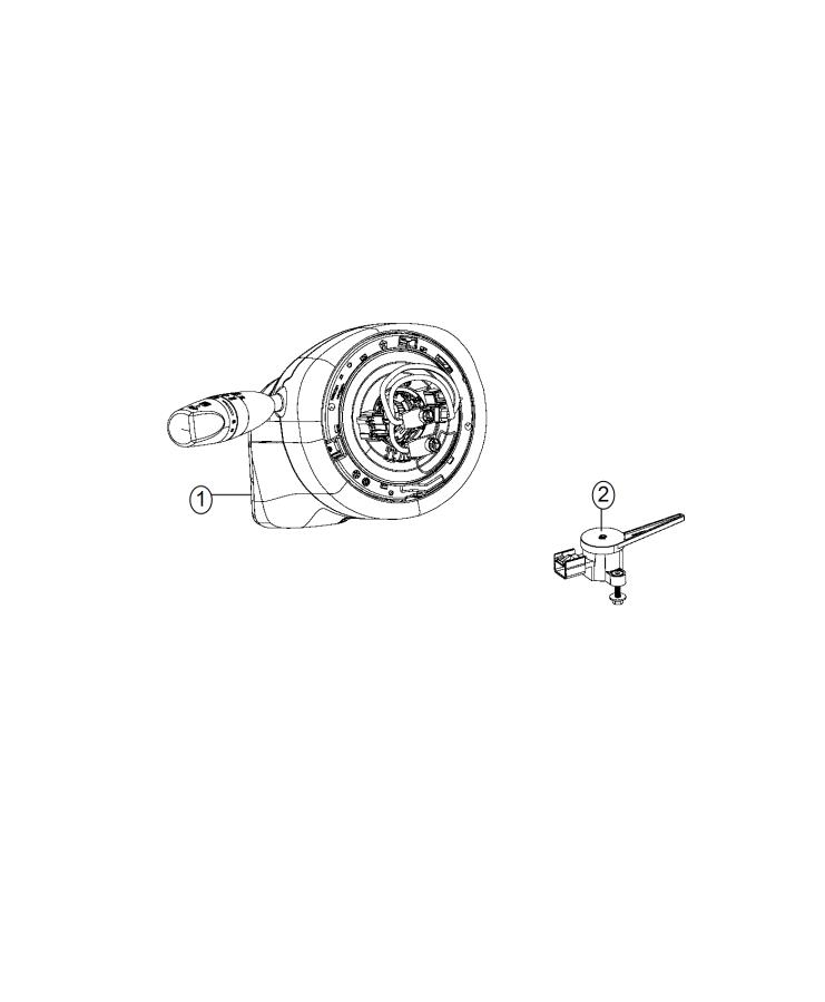 Diagram Module, Brake Pedal Sensor and Steering. for your Dodge Avenger  