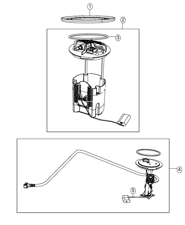 Diagram Fuel Pump and Sending Unit. for your 2009 Jeep Grand Cherokee   