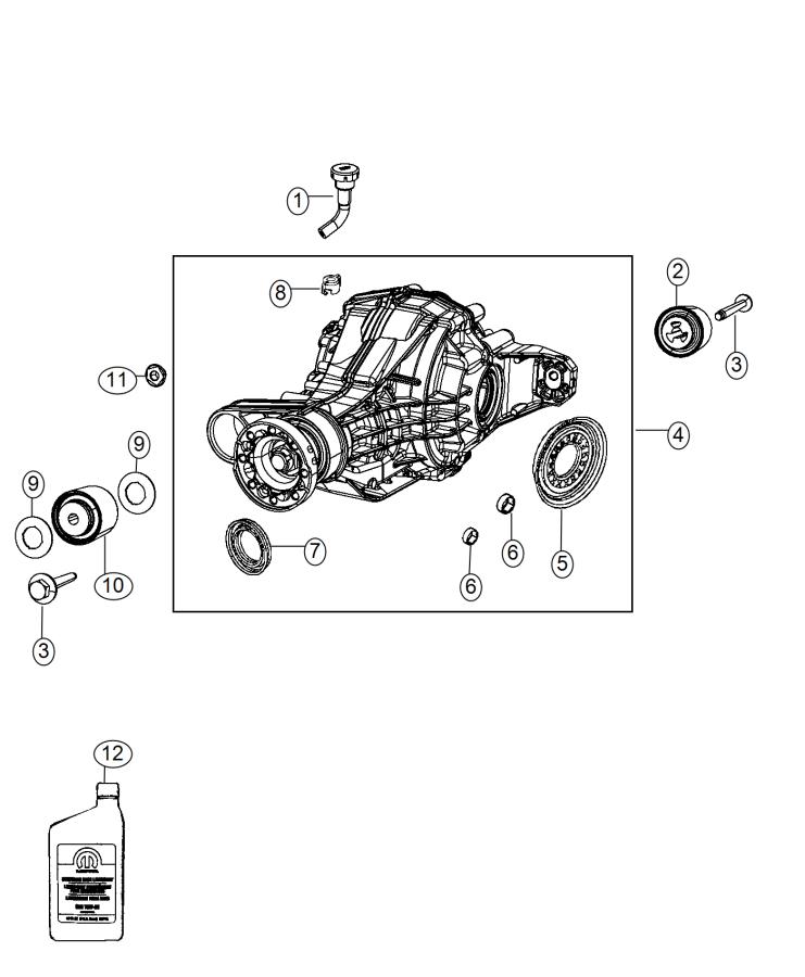 Diagram Axle Assembly and Components. for your Dodge