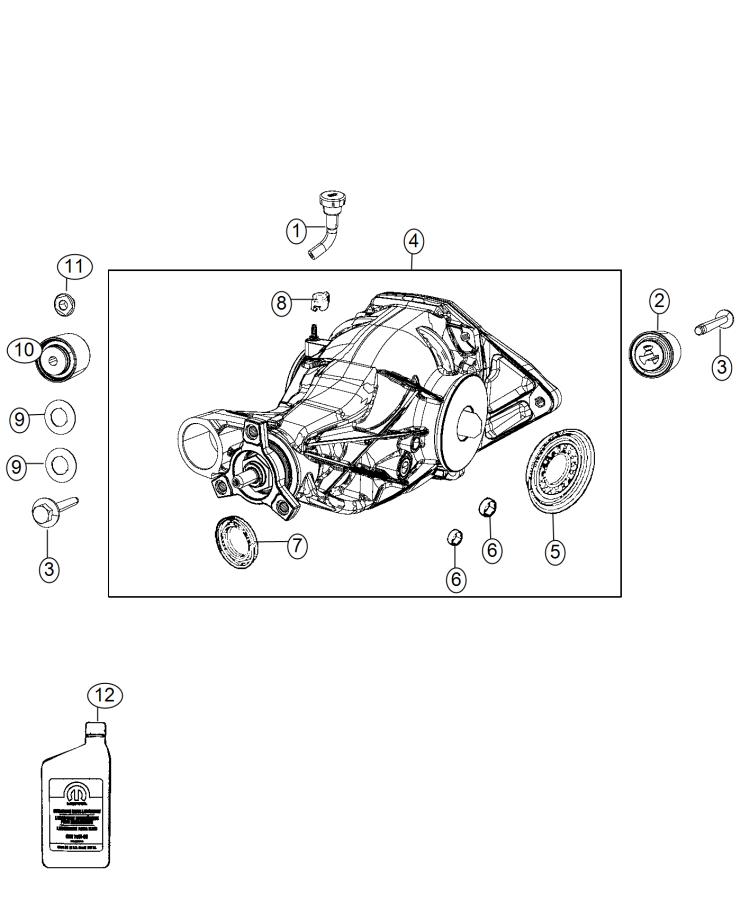 Diagram Axle Assembly and Components. for your Dodge