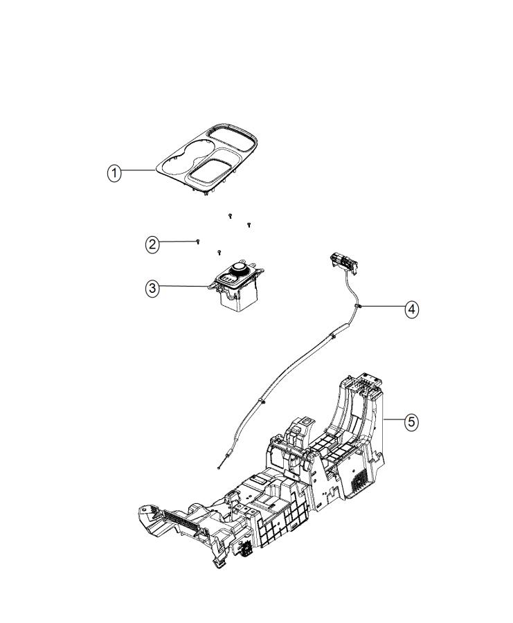 Diagram Gearshift Controls. for your Dodge