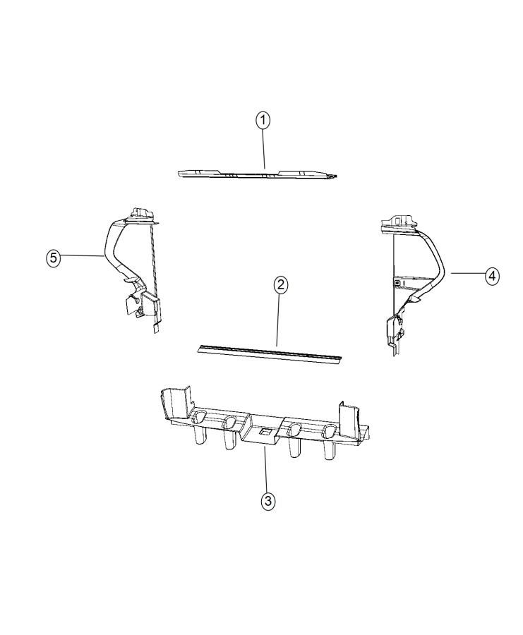 Radiator Seals, Shields, Baffles and Shrouds. Diagram