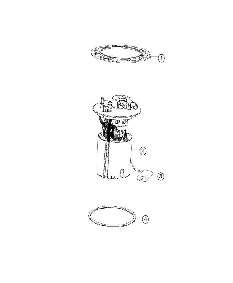 Diagram Fuel Pump Module. for your 2003 Chrysler 300  M 