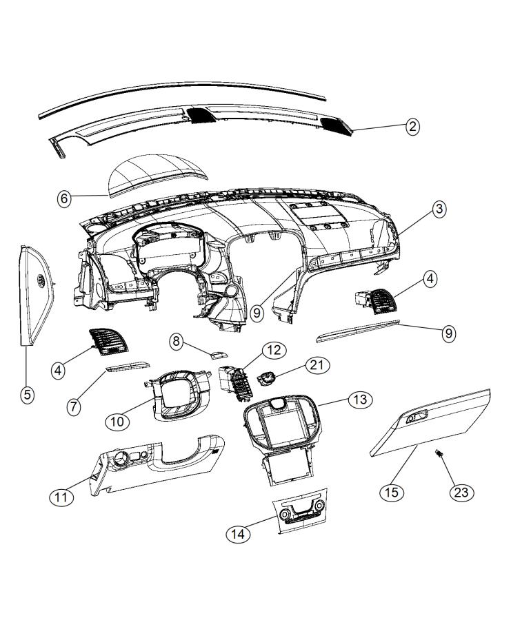 Instrument Panel. Diagram