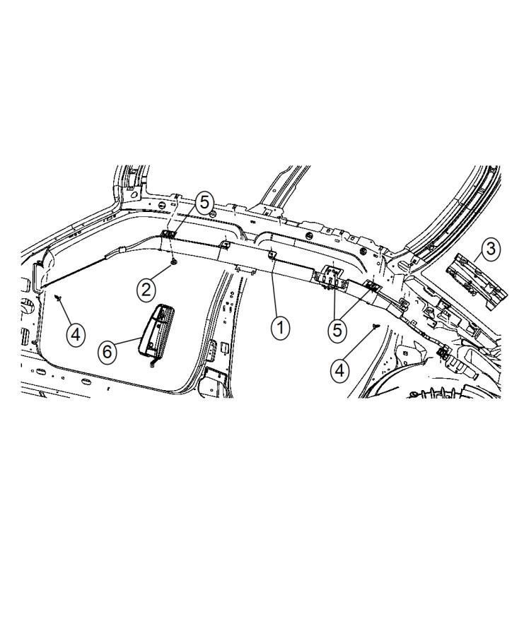 Diagram Air Bag Side. for your 1999 Chrysler 300  M 