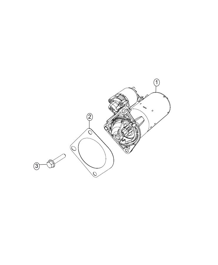 Diagram Starter. for your 2001 Dodge Grand Caravan   